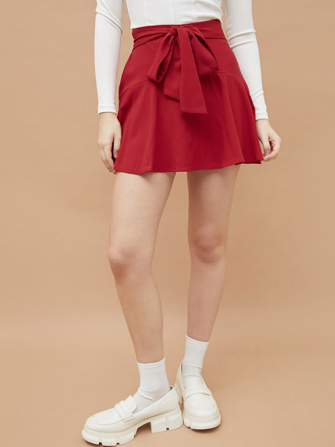 Ginger by Lifestyle Women A-Line Mini Skirt