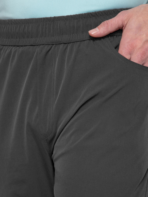 TURNFIT Men Straight-Fit Mid-Rise Cargo Track Pants - Image 6