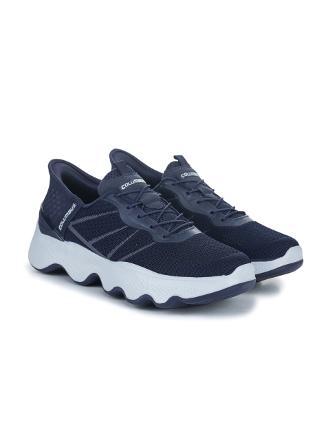 Columbus Men Round Toe Lace-Ups Sneakers