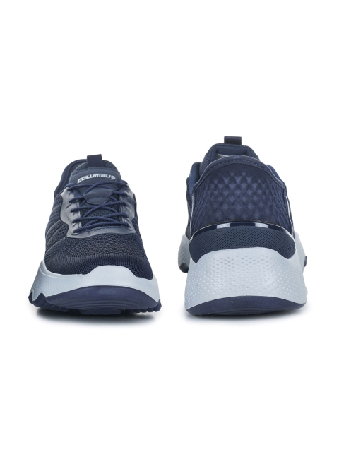 Columbus Men Round Toe Lace-Ups Sneakers - Image 6