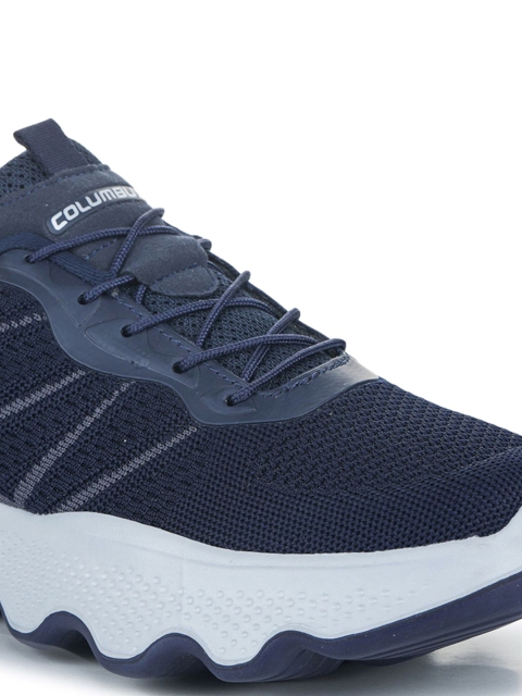 Columbus Men Round Toe Lace-Ups Sneakers - Image 5