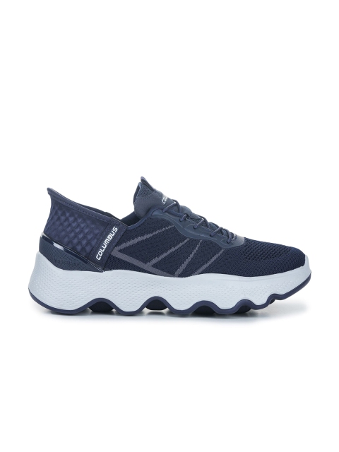Columbus Men Round Toe Lace-Ups Sneakers - Image 3