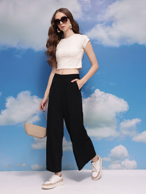 CORSICA Women Wide Leg Trousers - Image 5