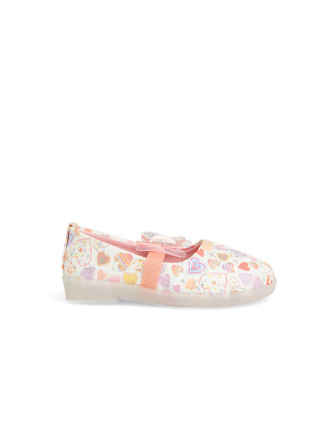 CHiU Girls Printed Lightweight Ballerinas - Image 3