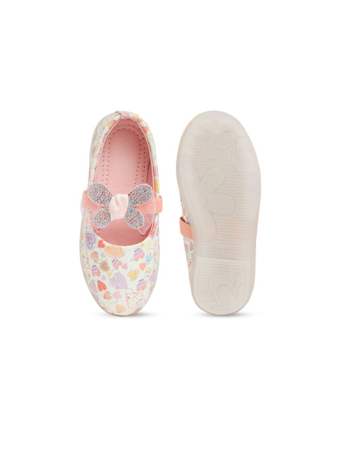 CHiU Girls Printed Lightweight Ballerinas - Image 4
