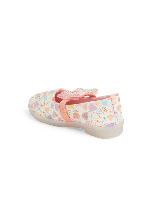 CHiU Girls Printed Lightweight Ballerinas - Image 2