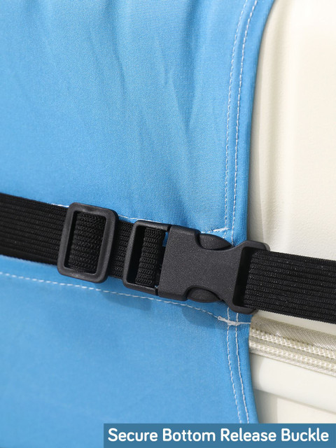 HOKIPO Blue Printed Scratch Resistant Bag Cover - Image 6