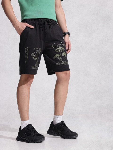 WROGN Men Graphic Printed Shorts - Image 3