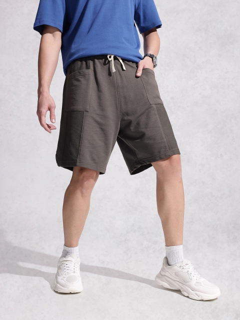WROGN Men Pure Cotton Loose Fit Shorts