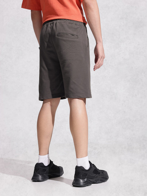 WROGN Men Pure Cotton Brand Logo Printed Shorts - Image 4