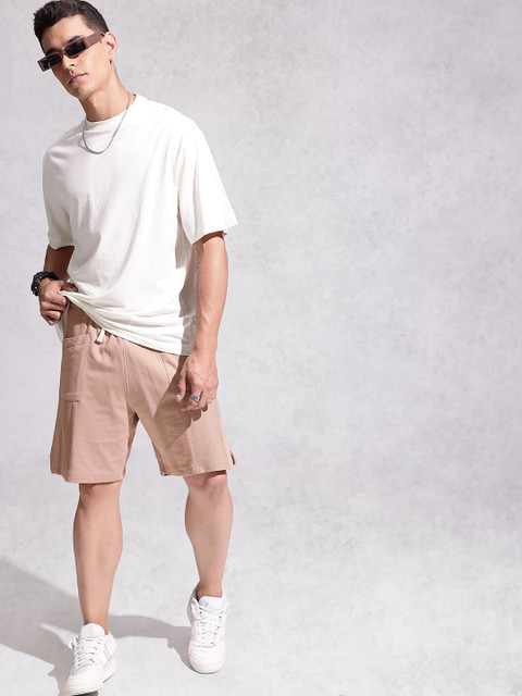 WROGN Men Loose Fit Pure Cotton Shorts - Image 5