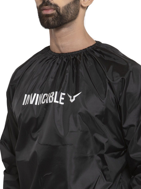 Invincible Printed Round Neck Mid-Rise Tracksuit - Image 2