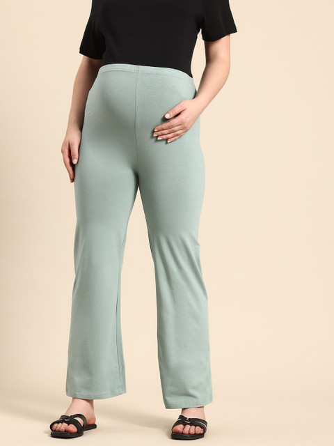 Blush 9 Maternity Women Knitted Maternity Palazzos