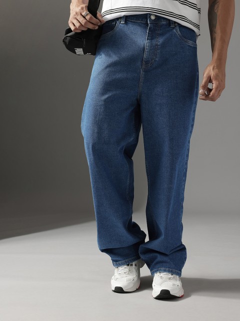 FCUK Men Loose Fit Stretchable Jeans