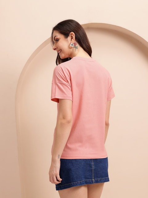 Mast & Harbour Typography Print Pure Cotton T-shirt - Image 5