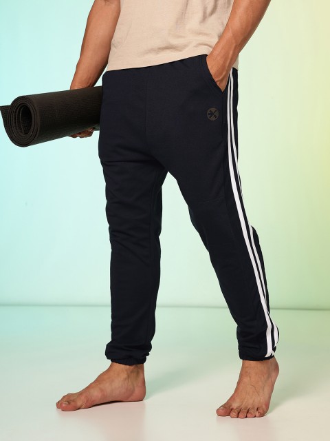 HRX by Hrithik Roshan Men Nowness Connect Yoga Joggers Track Pant With Side Stripes