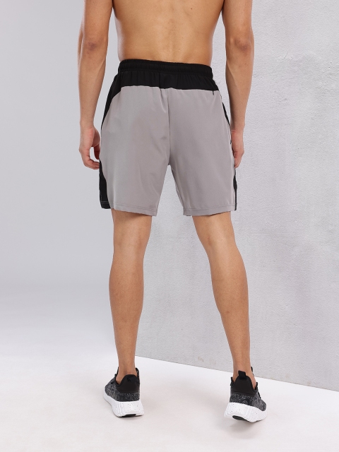 HRX by Hrithik Roshan Men Colourblocked Mid-Rise Training Shorts - Image 4