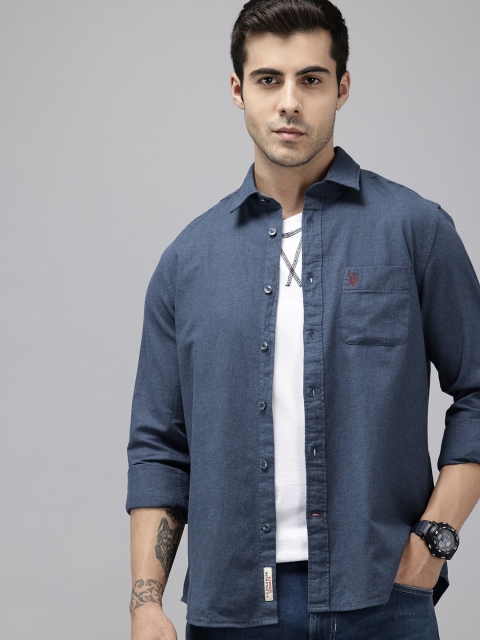 U.S. Polo Assn. Denim Co. Pure Cotton Casual Shirt