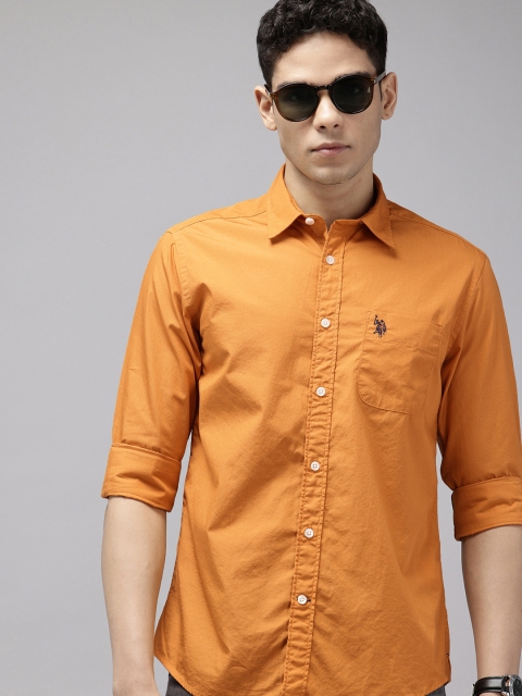 U.S. Polo Assn. Denim Co. Pure Cotton Casual Shirt
