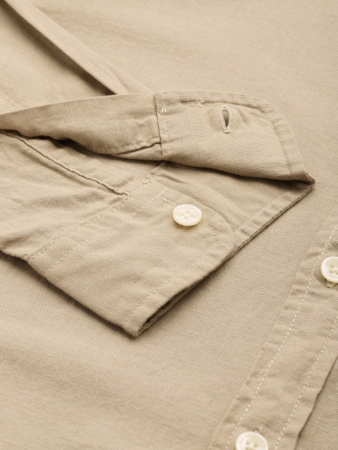 U.S. Polo Assn. Denim Co. Pure Cotton Band Collar Casual Shirt - Image 3