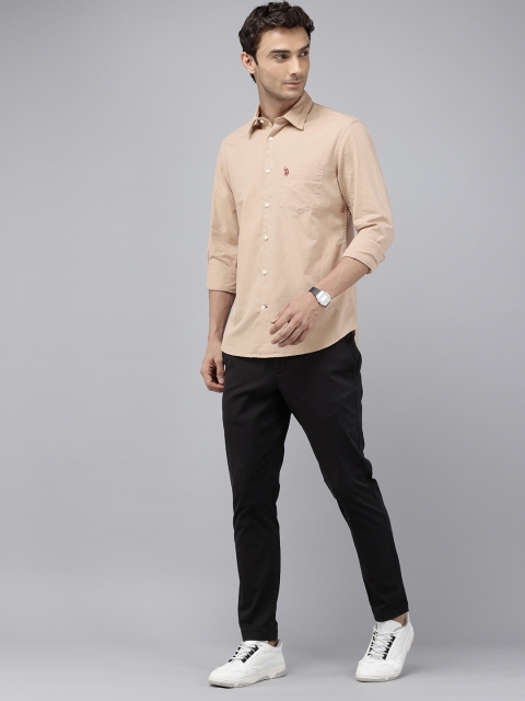 U.S. Polo Assn. Pure Cotton Tailored Fit Opaque Casual Shirt - Image 6