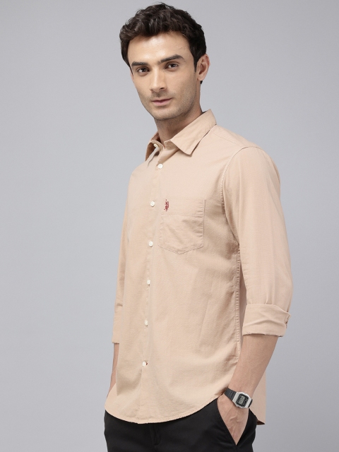 U.S. Polo Assn. Pure Cotton Tailored Fit Opaque Casual Shirt - Image 4