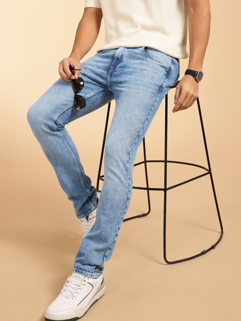 French Connection Men Slim Fit Heavy Fade Jeans