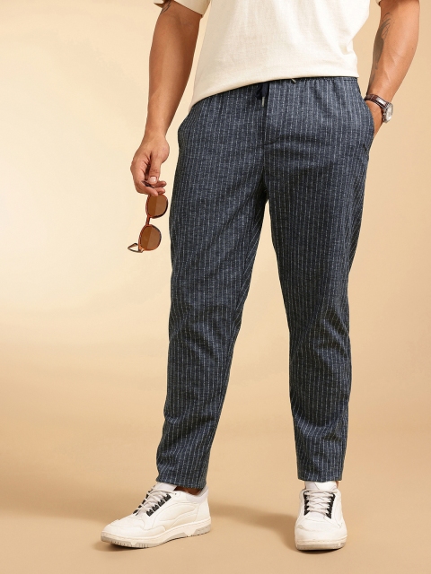 French Connection Men Striped Trousers