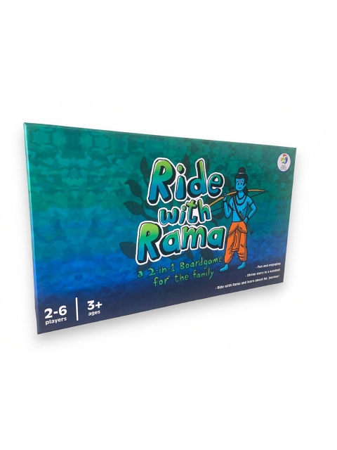 Avinya and Co Ride with Rama 2 In1 Board Game