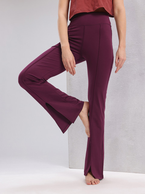 HRX by Hrithik Roshan Women Slit Hem Yoga Tights