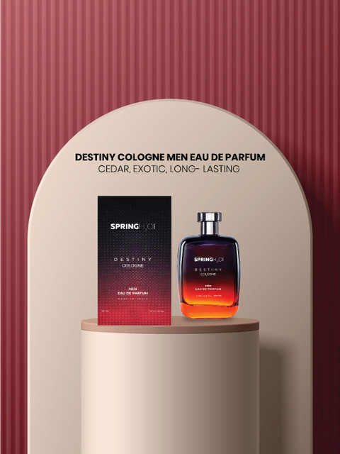 Spring H2O Men Destiny Cologne Eau de Parfum - 100 ml - Image 3