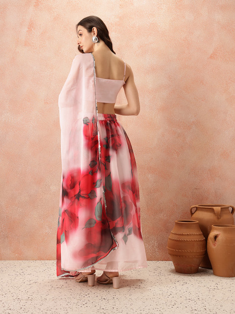 all about you Printed Ready to Wear Lehenga Set With Dupatta - Image 8