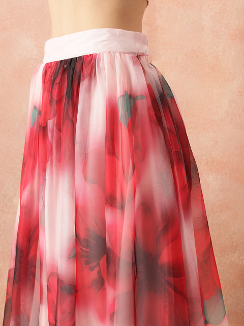 all about you Printed Ready to Wear Lehenga Set With Dupatta - Image 3