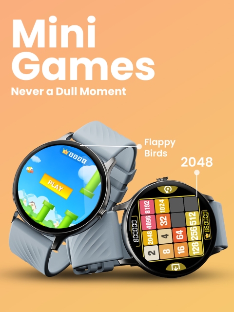 Boult Dire Curved Display Health Tracker Smart Watch - Image 4