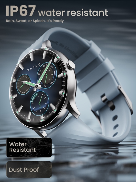 Boult Dire Curved Display Health Tracker Smart Watch - Image 7