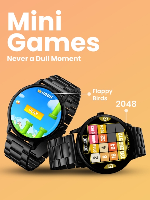 Boult Dire Curved Display Health Tracker Smart Watch - Image 4