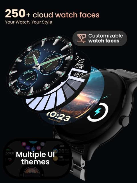 Boult Dire Curved Display Health Tracker Smart Watch - Image 6