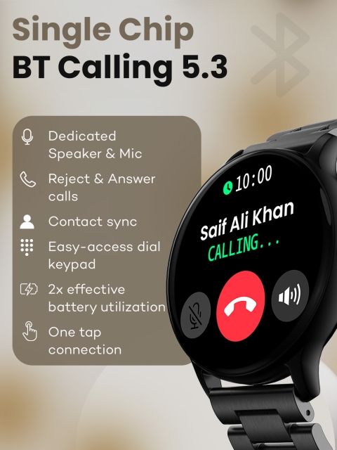 Boult Dire Curved Display Health Tracker Smart Watch - Image 2