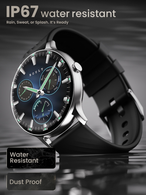 Boult Dire Curved Display Health Tracker Smart Watch - Image 7