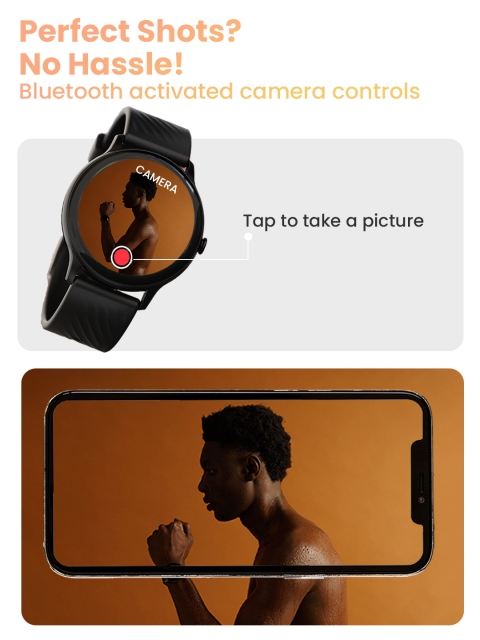 Boult Dire Curved Display Health Tracker Smart Watch - Image 5