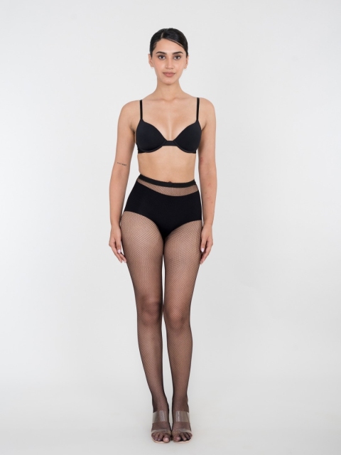 Shapercult Women Plus Size Fishnet Stockings - Image 4