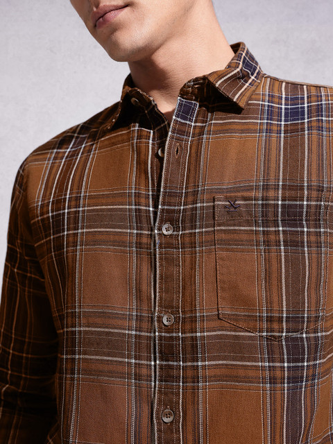WROGN Opaque Checked Pure Cotton Casual Shirt - Image 2