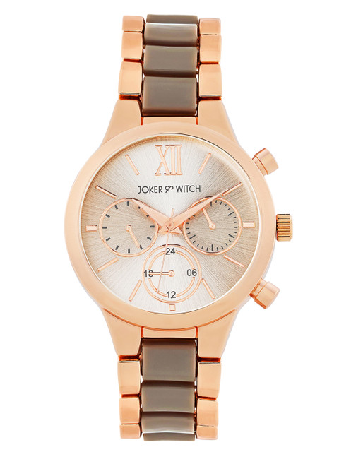 JOKER & WITCH Women Patterned Dial & Straps Analogue Watch AMWW945 - Image 3