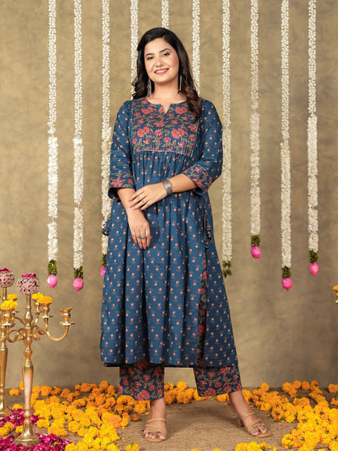 Aramya Women Floral Printed Ethnic Palazzos - Image 5