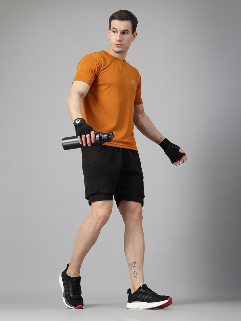 HRX by Hrithik Roshan Men Solid Round Neck T-shirt
