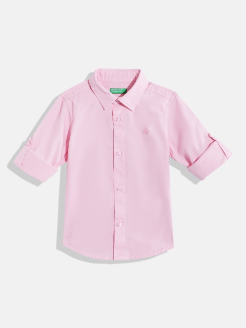United Colors of Benetton Kids Boys Pure Cotton Casual Shirt