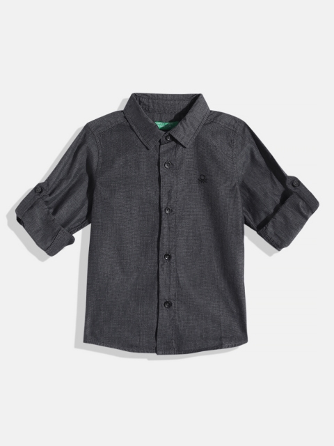 United Colors of Benetton Boys Pure Cotton Casual Shirt