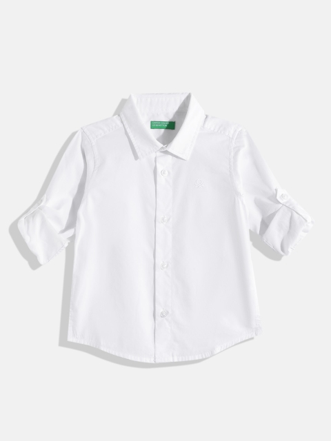 United Colors of Benetton Boys Pure Cotton Casual Shirt