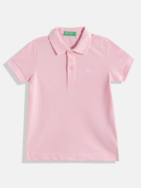 United Colors of Benetton Boys Solid Polo T-shirt