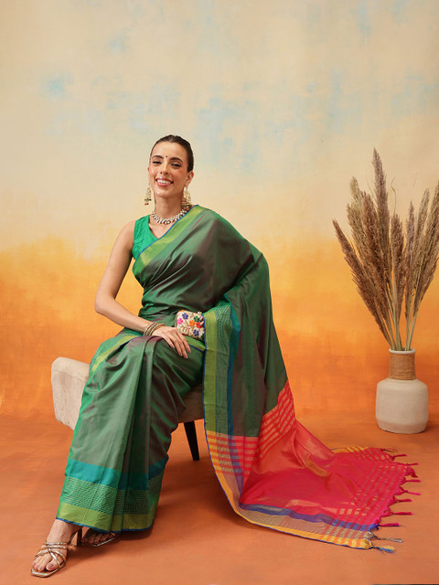 Silk Land Uppada Pattu Ready to Wear Saree